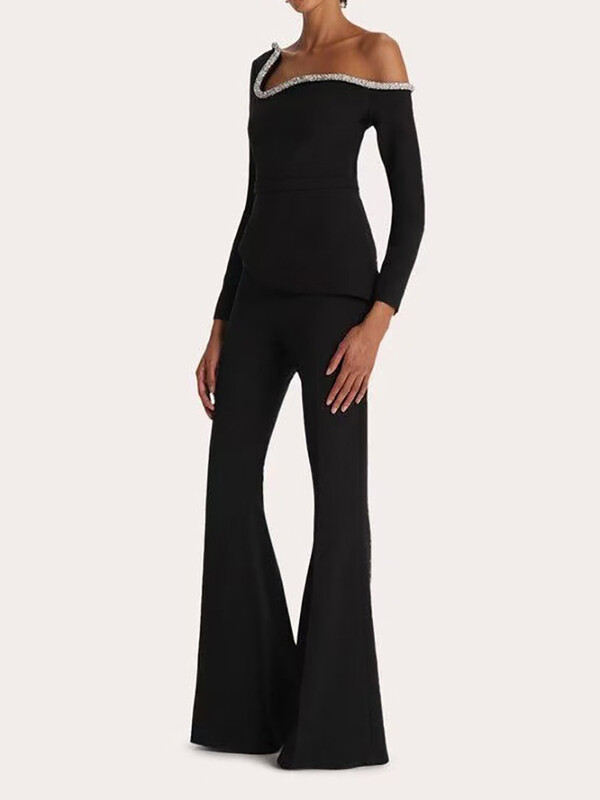 Pavasara un vasaras modes kombinezoni ar garām piedurknēm, sieviešu bikses, vienkārši eleganti rotaļu tērpi, 2025. gada solīdi, seksīgi sieviešu bodiji.