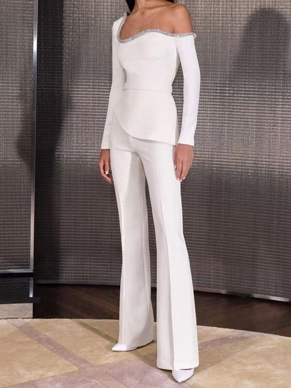 Pavasara un vasaras modes kombinezoni ar garām piedurknēm, sieviešu bikses, vienkārši eleganti rotaļu tērpi, 2025. gada solīdi, seksīgi sieviešu bodiji.