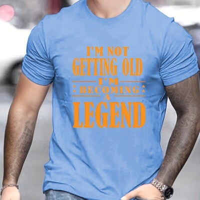 100% kokvilnas vīriešu lielizmēra T-krekls Drukāt Vīriešu grafiskā dizaina T-krekls ar apavu kakla izgriezumu Ikdienas Ērti T-krekli Vasaras vīriešu topiem