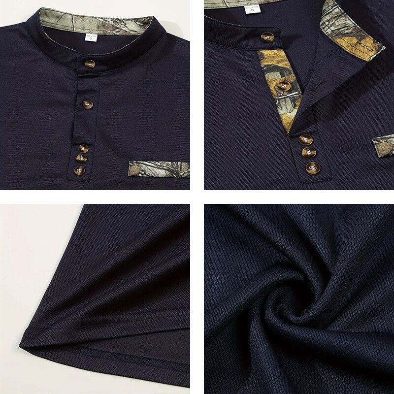 Vasaras vīriešu ikdienas polo krekla apkakle ar īsām piedurknēm, modes, biznesa, sporta, elpojoša, T-krekla augšdaļa