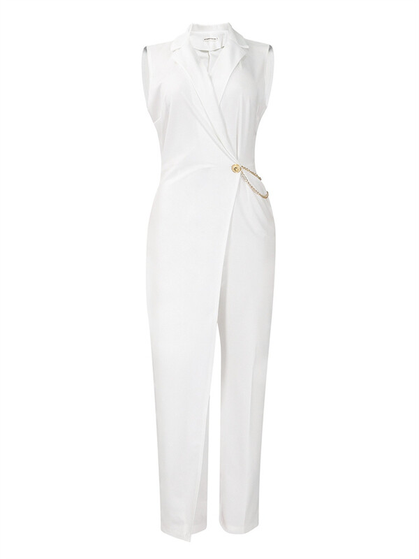 Wmstar naiste kombinesoonid ühes tükis Varrukateta soliidsed kontorinaised suvised seksikad mängukostüümid Kombinesoonid hulgimüük Dropshipping