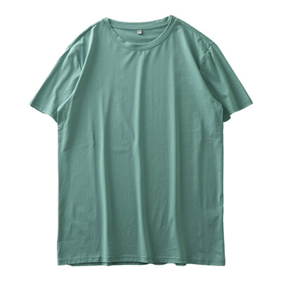 Dukeen ljetna majica kratkih rukava od tanke ledene svile za muškarce s okruglim izrezom i kratkim rukavima, ležerne mekane majice za fitness, obične modalne pamučne velike majice