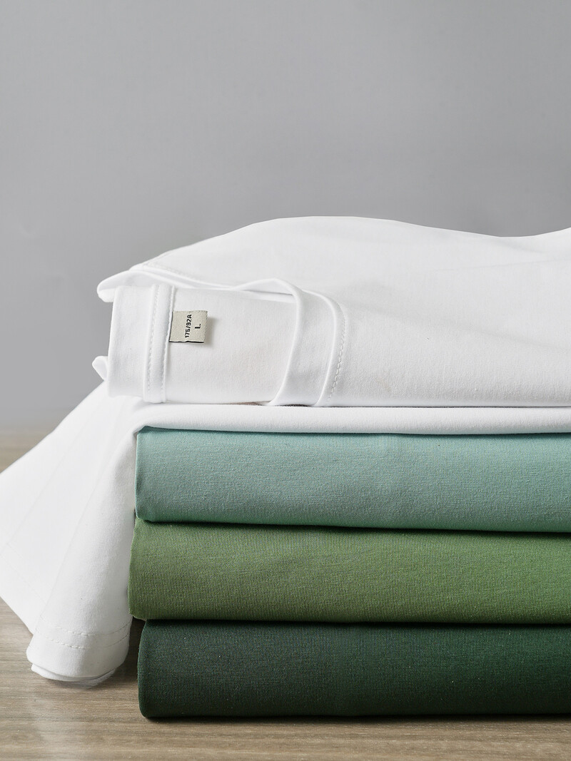 Dukeen ljetna majica kratkih rukava od tanke ledene svile za muškarce s okruglim izrezom i kratkim rukavima, ležerne mekane majice za fitness, obične modalne pamučne velike majice