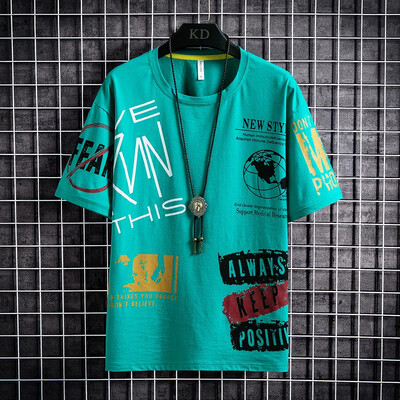 Vruće rasprodaja muške majice kratkih rukava Ljetna majica kratkih rukava 3d majica s grafikom i majicama s O-izrezom Široka odjeća za muškarce Novo 2023.