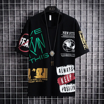 Vruće rasprodaja muške majice kratkih rukava Ljetna majica kratkih rukava 3d majica s grafikom i majicama s O-izrezom Široka odjeća za muškarce Novo 2023.