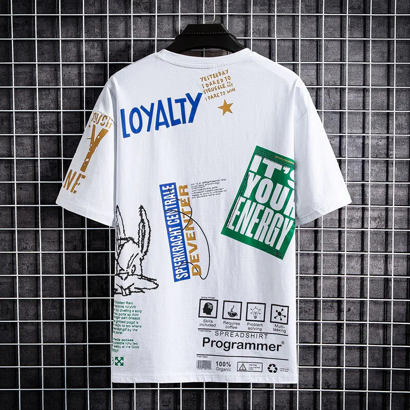 Vruće rasprodaja muške majice kratkih rukava Ljetna majica kratkih rukava 3d majica s grafikom i majicama s O-izrezom Široka odjeća za muškarce Novo 2023.