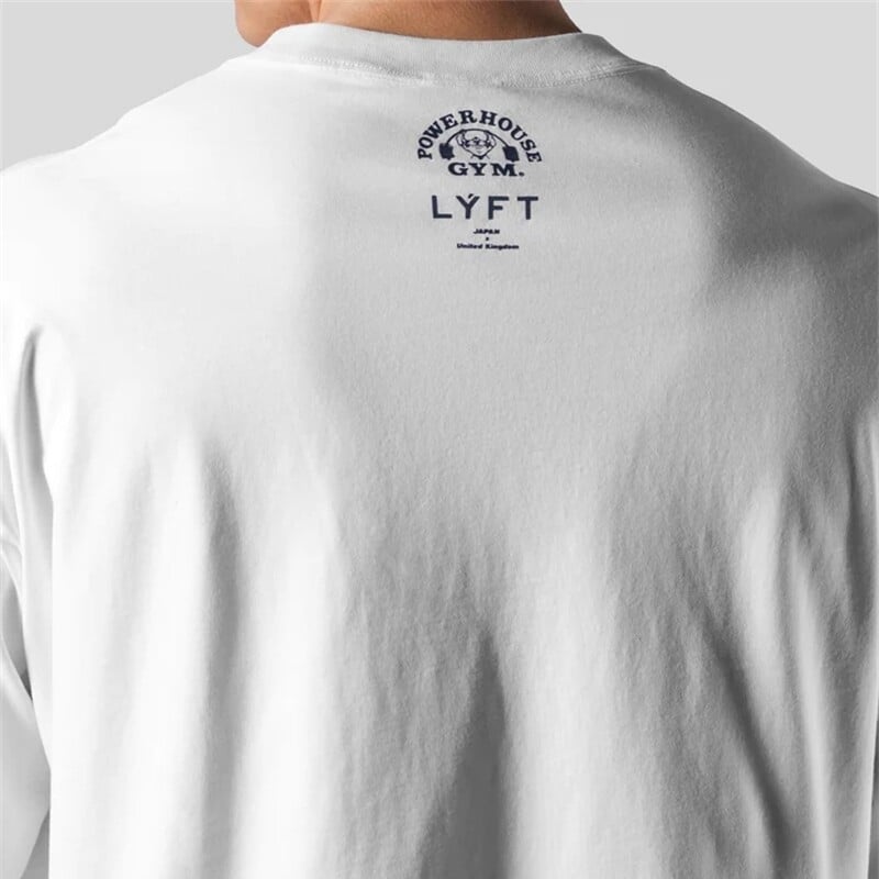 LYFT Jointly Men Running Sports Pamučna majica s kratkim rukavima Gym Fitness Bodybuilding Ljetna majica s printom za muškarce Trening za trčanje