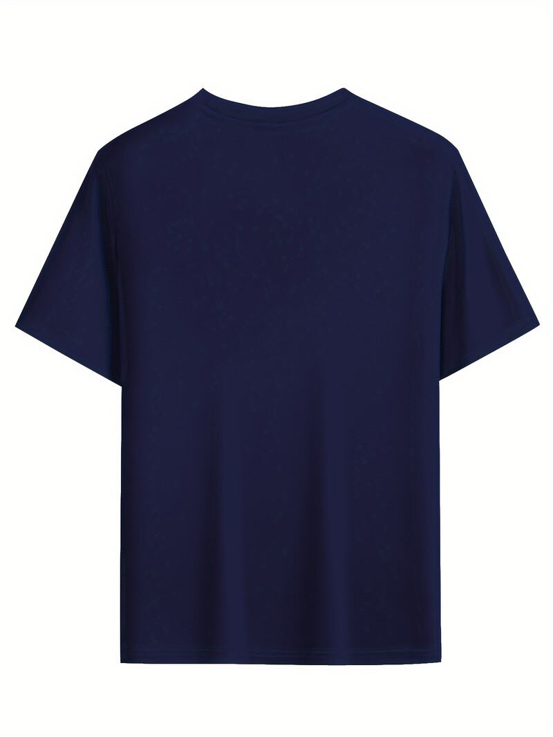 Suvised meeste 100% puhtast puuvillast vabaajaspordiga vabad pluss suuruses mis tahes kirjaga trükitud mugav ümarkaelusega lühikeste varrukatega T-särk