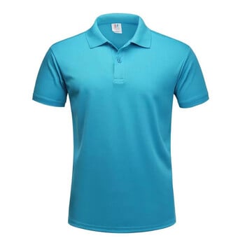 Summer Dry Fit Golf Polo T-shirt Ανδρικό μπλουζάκι Breathable Dryfit γιακά Μπλουζάκι Quick For Camisetas Polos Para Hombres