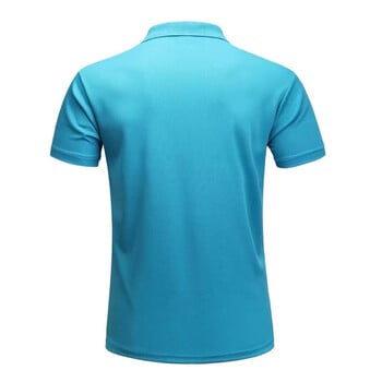 Summer Dry Fit Golf Polo T-shirt Ανδρικό μπλουζάκι Breathable Dryfit γιακά Μπλουζάκι Quick For Camisetas Polos Para Hombres