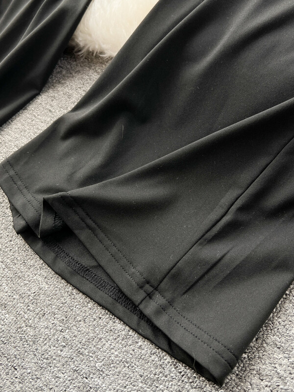 Foamlina sieviešu kombinezoni ar melnu kapuci Sexy Criss Cross Cut Out bez piedurknēm bez atzveltnes bez aizmugures ar augstu vidukli.