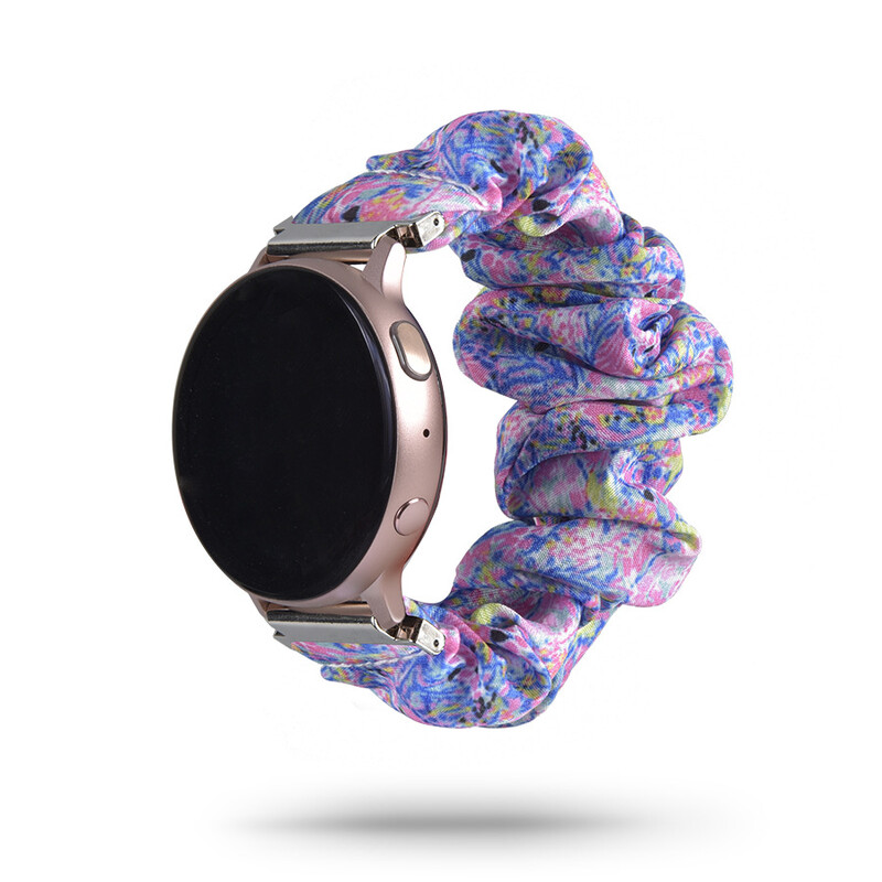 Prikladno za Samsung Galaxy Watch 4 active 18/ 20/22 mm okrugli remen s leopard printom