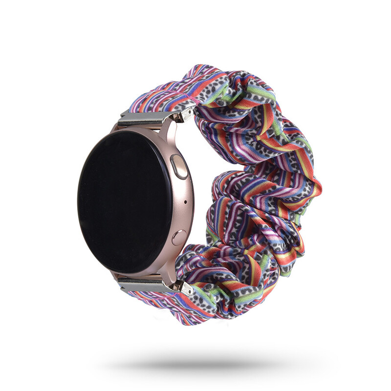 Prikladno za Samsung Galaxy Watch 4 active 18/ 20/22 mm okrugli remen s leopard printom