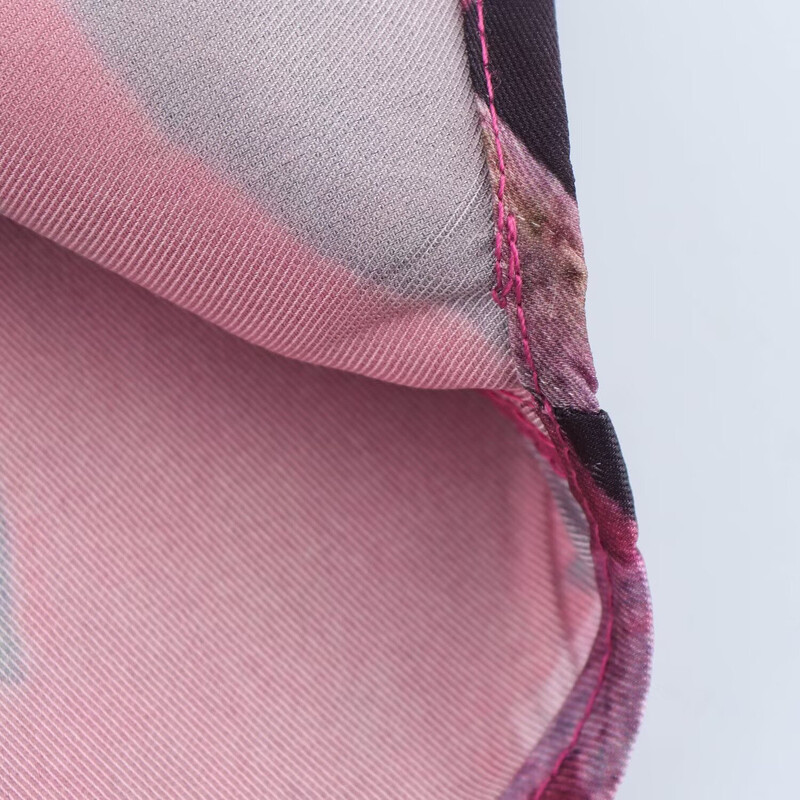 DEEABAE Women Trends 2025 Mood Täiesti sobiv reväär, pikkade varrukatega satiintekstuuriga mustriga vabaaja särgid