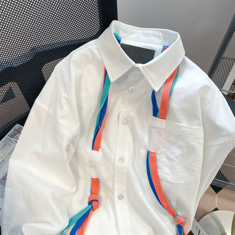 Jaunas nolaižamas apkakles modes blūzes ikdienas sieviešu kabatas topi Biroja dāmu pogas pavasara rudens sieviešu apģērbi ar garām piedurknēm