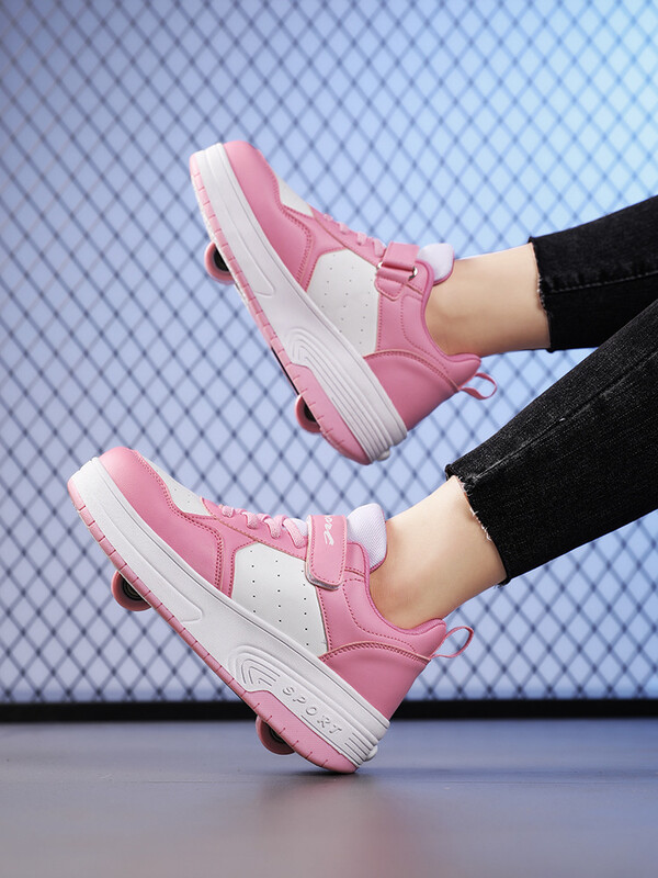 Prekogranična e-trgovina Heelys cipele učenička verzija za odlazak u školu i iz škole proizvođač automatskih dvostrukih koturaljka na uvlačenje za dječake i djevojčice