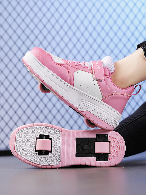 Prekogranična e-trgovina Heelys cipele učenička verzija za odlazak u školu i iz škole proizvođač automatskih dvostrukih koturaljka na uvlačenje za dječake i djevojčice