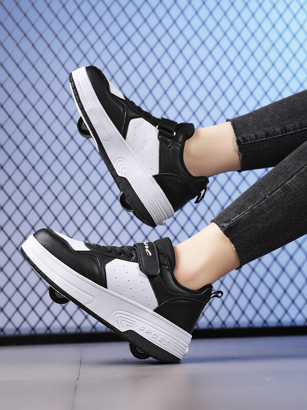 Prekogranična e-trgovina Heelys cipele učenička verzija za odlazak u školu i iz škole proizvođač automatskih dvostrukih koturaljka na uvlačenje za dječake i djevojčice