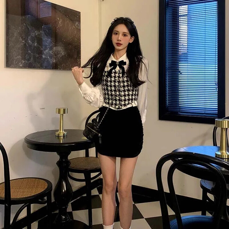 Balts Bow krekli Sieviešu Sweet Preppy Kawaii Mežģīnes Patchwork Blūzes Lolita Korejiešu Eleganta Peter Pan apkakle ar garām piedurknēm Crop Tops