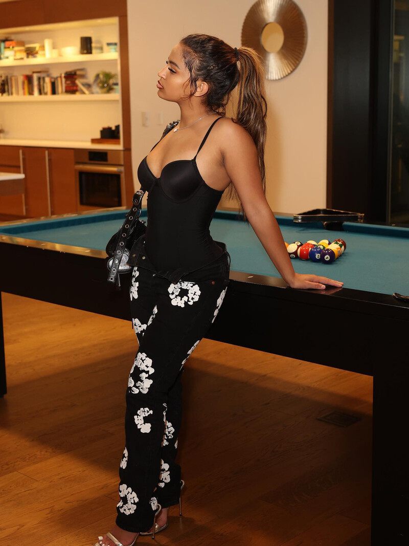 Ziedu apdruka Džinsi Stretch Pencil Bikses Seksīgas sievietes ar augstu vidukli Eleganti ielas apģērbi Džinsu ikdienas bikses