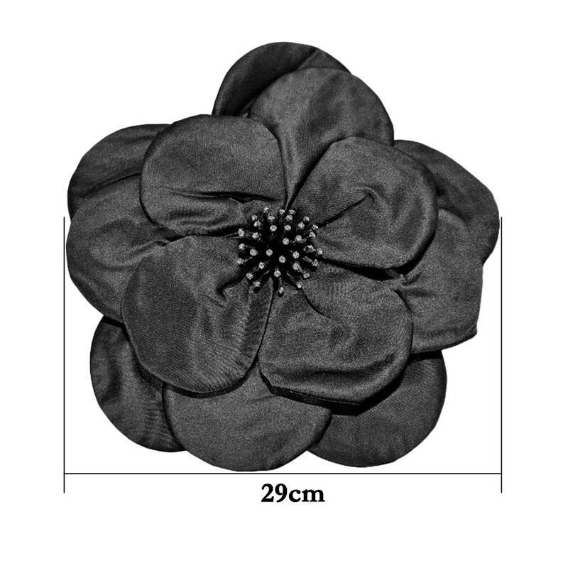 UUS 29 cm 3D suure lillega pitsplaaster ja aplikatsioonid pealeõmmeldud pulmakleidide rõivaste õmblemine