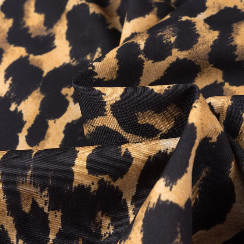 TRAF 2024 suvine uus naistemood, mitmekülgsed loomatrükiga elastsed vöökoha alaosa laiad püksid