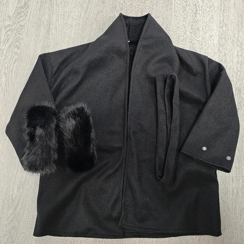 Korejiešu modes sievietēm jauns rudens ziemas daudzpusīgs Tvīda apmetnis brīvs mēteļa josta Augsta līmeņa aproču sajūta Apģērbs Ikdienas ielas apģērbs