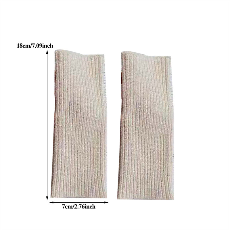 Lühikesed sõrmedeta kindad naiste labakindad talvesoojemad kootud käevarrukad Peen vabaaja pehme tüdruku gooti riided Punk gooti kindad