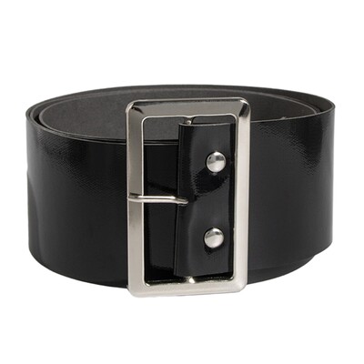 Ziemassvētku Ziemassvētku vecīša josta pieaugušajiem melna mākslīgās ādas jostas jaunums aksesuāri vīriešiem sievietēm Ziemassvētku vecīša jostas kostīmu aksesuāri