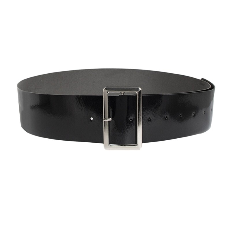 Ziemassvētku Ziemassvētku vecīša josta pieaugušajiem melna mākslīgās ādas jostas jaunums aksesuāri vīriešiem sievietēm Ziemassvētku vecīša jostas kostīmu aksesuāri