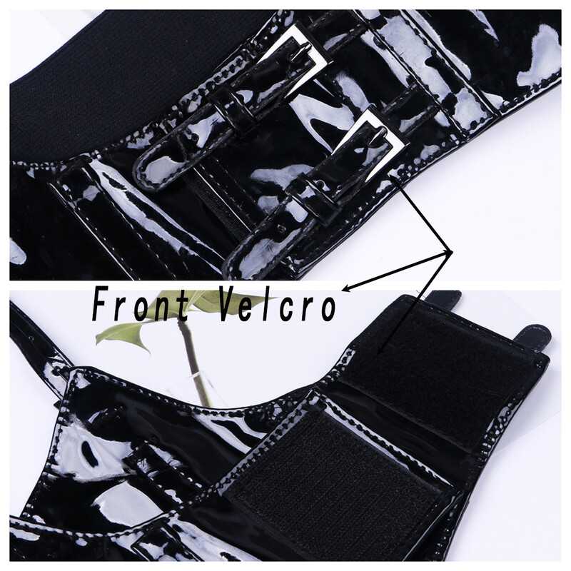 Vairākas krāsas Oversize Sieviešu viduklis Zemkrūšu korsete gotiskā zirglieta Siksna Gumijas Josta Elastīga Josta Cummerbund sievietēm Dāma