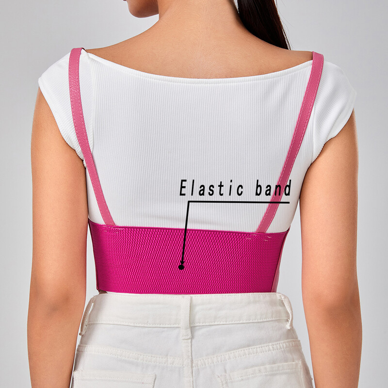 Vairākas krāsas Oversize Sieviešu viduklis Zemkrūšu korsete gotiskā zirglieta Siksna Gumijas Josta Elastīga Josta Cummerbund sievietēm Dāma