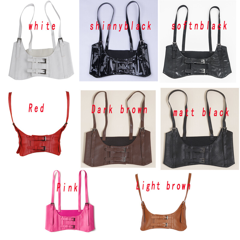 Vairākas krāsas Oversize Sieviešu viduklis Zemkrūšu korsete gotiskā zirglieta Siksna Gumijas Josta Elastīga Josta Cummerbund sievietēm Dāma