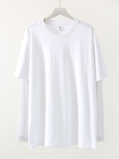 Svijetle prekomjerne majice s mrežastim rukavima, ljetne svijetle svilene majice s zaštitnim faktorom za sunčanje, široke majice s mrežastim rukavima za žene, crne 2025.