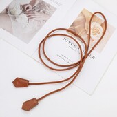 Sieviešu pieguļoša aitādas virve gara josta mezglota sieviešu vienkrāsaina slaida jostasvieta ķēdes kleita virves josta retro jostas