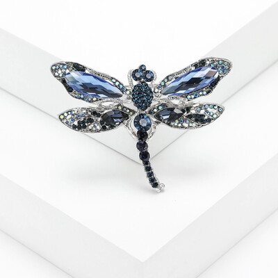 Rhinestone spāru saktas sievietēm Unisex kristāla stikls kukaiņu piespraudes banketu ballītei mugursoma Dāvanas rotaslietas aksesuāri