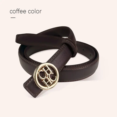 2024. gads. Stilīga vienkrāsaina ādas josta ar zelta sprādzi, vienkārša, daudzpusīga, regulējama jostasvieta sieviešu bikšu jostai