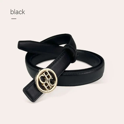 2024. gads. Stilīga vienkrāsaina ādas josta ar zelta sprādzi, vienkārša, daudzpusīga, regulējama jostasvieta sieviešu bikšu jostai