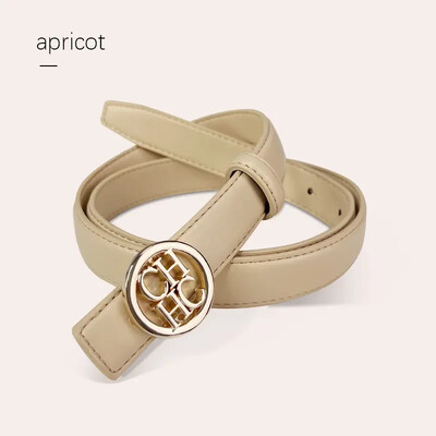 2024. gads. Stilīga vienkrāsaina ādas josta ar zelta sprādzi, vienkārša, daudzpusīga, regulējama jostasvieta sieviešu bikšu jostai