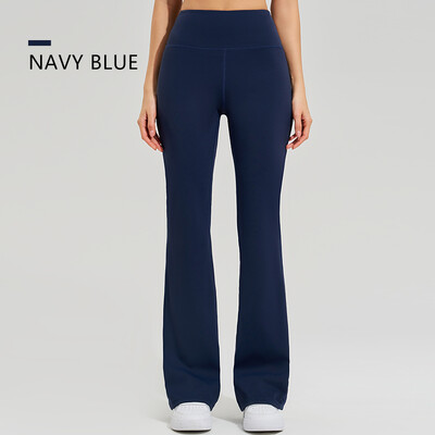 Панталони за йога с висока талия Високоеластично спортно горно облекло Двустранно заострени долни панталони Бързосъхнещи панталони за бягане Микро кльощаве