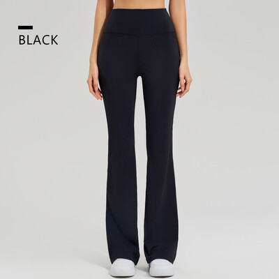 Панталони за йога с висока талия Високоеластично спортно горно облекло Двустранно заострени долни панталони Бързосъхнещи панталони за бягане Микро кльощаве