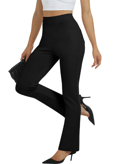 Pantaloni de vară noi de damă plus size tricotate business formal stil fashion