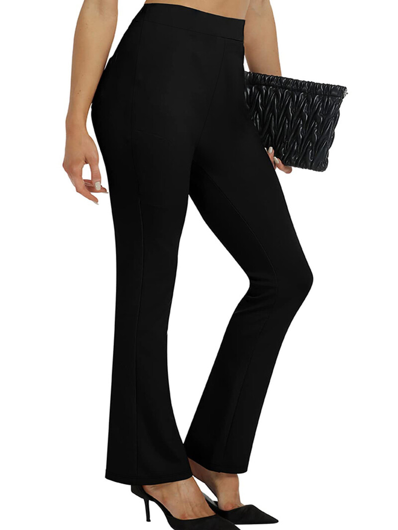 Pantaloni de vară noi de damă plus size tricotate business formal stil fashion