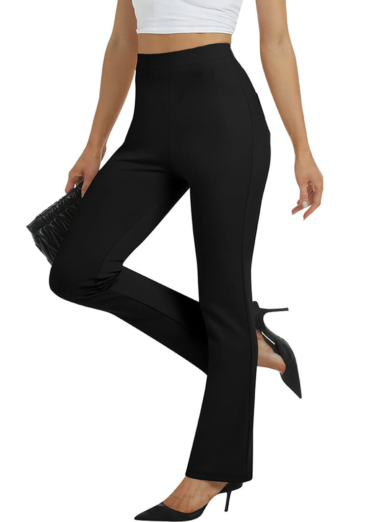 Pantaloni de vară noi de damă plus size tricotate business formal stil fashion