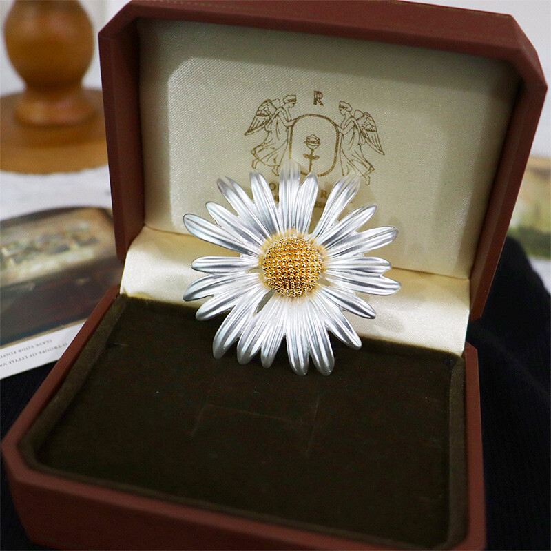 Niche Superior Simplicity Daisy gėlių sagės augalų sagės, skirtos moterų vakarėlio aksesuarams