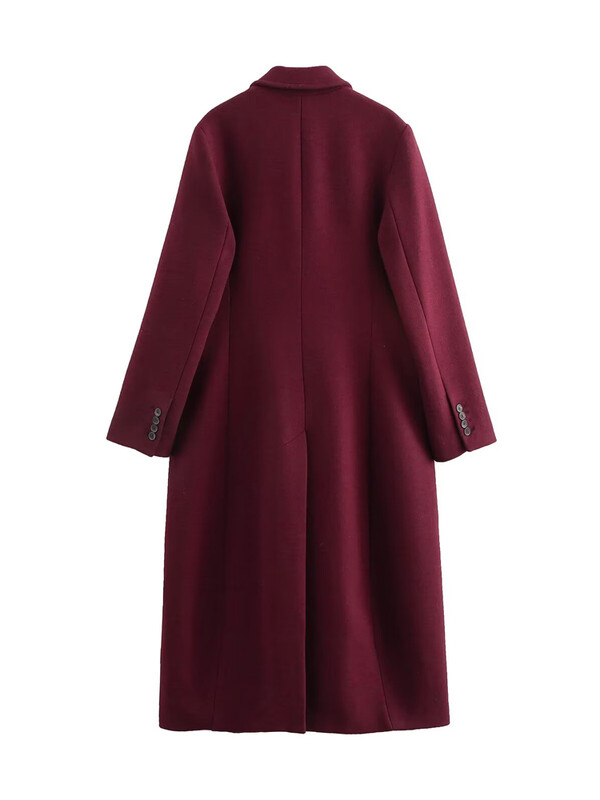 TRAF 2024 Garie mēteļi sievietēm ar garām piedurknēm Trencis Sieviešu Biroja silts ziemas Sieviešu mētelis Ielu apģērbi Virsdrēbes Sieviešu jakas