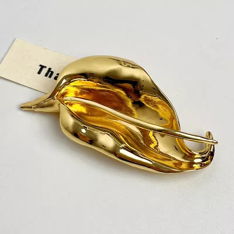 Vintage metāla lapas, ziedu formas sakta sievietēm unikāls, smalks uzvalks korsāžas piespraudes Modes aksesuāri ballīšu rotaslietas