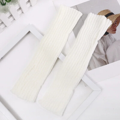 Naised Kootud Käesoojendaja Pikad Sõrmedeta Kindad Labakinda Talvine Y2K Kindad varrukad Mood vabaaja Pehmed Tüdrukute Riided Punkkindad