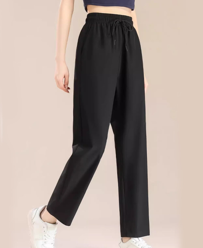 Suures suuruses n-stiilis kombinesoonid naiste suvised õhukese osaga uued lahtised laiad sääred laisad vabaaja vabaaja sirge säärega püksid