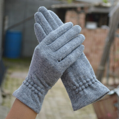 Villane kašmiir õhukesed vintage tuulekindlad puuteekraaniga kindad naistele talvised sõrmkäesoojad kinnas naistele vabaaja hulgimüük